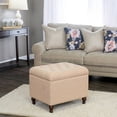 thumbnail image 4 of HomePop Medium Tufted Storage Ottoman, Multiple Colors, 4 of 11