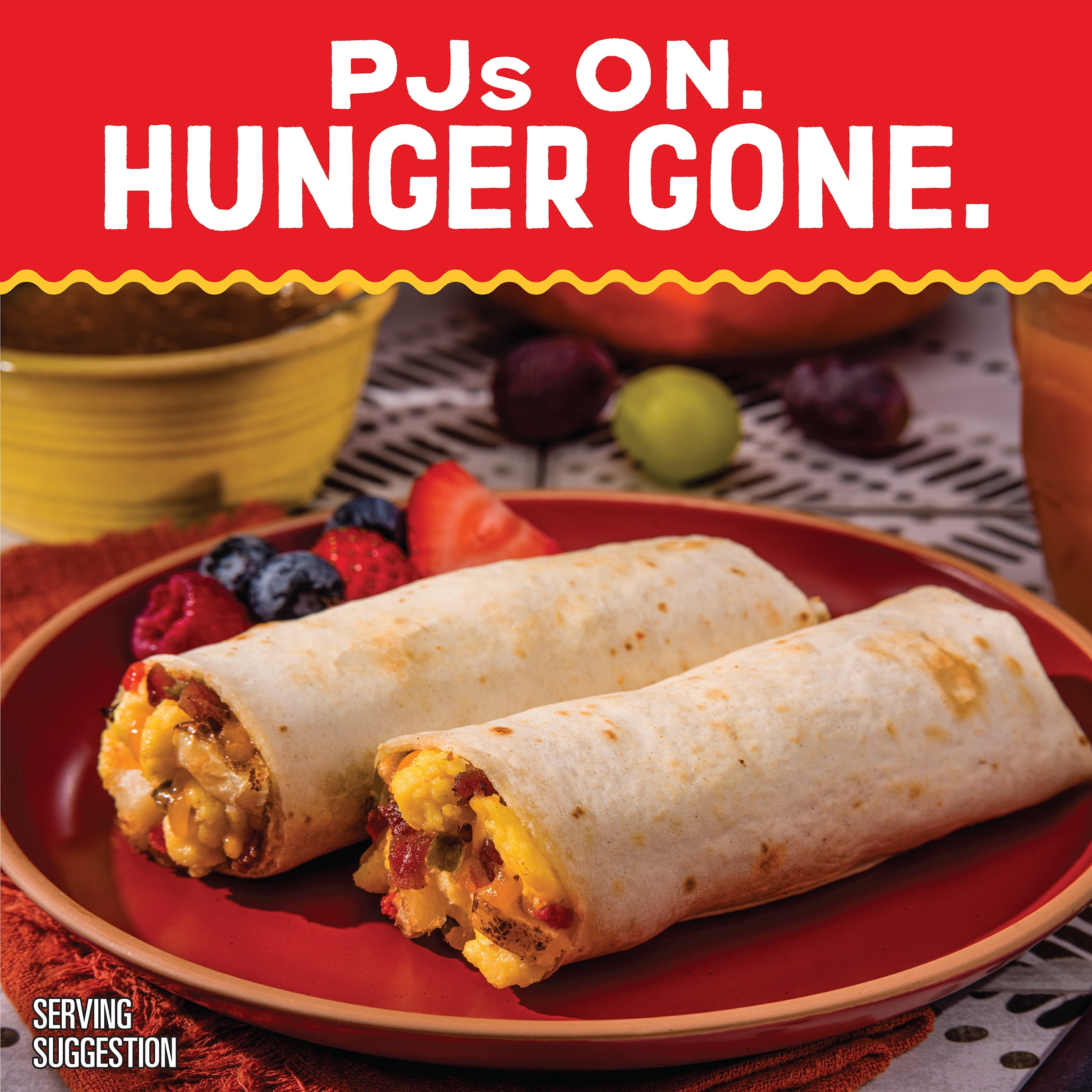 El Monterey Signature Egg, Applewood Smoked Bacon & Cheese Burritos, 36 oz, 8 Count (Frozen)