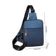 thumbnail image 3 of CaiYueKe Crossbody Chest Bag, Lightweight Sport Shoulder Sling Bag, Multi Pocket Travel Fanny Pack, Adjustable Strap Bum Bag, Casual Daypack for Outdoor Hiking Running, Portable Waist Pack, 3 of 6
