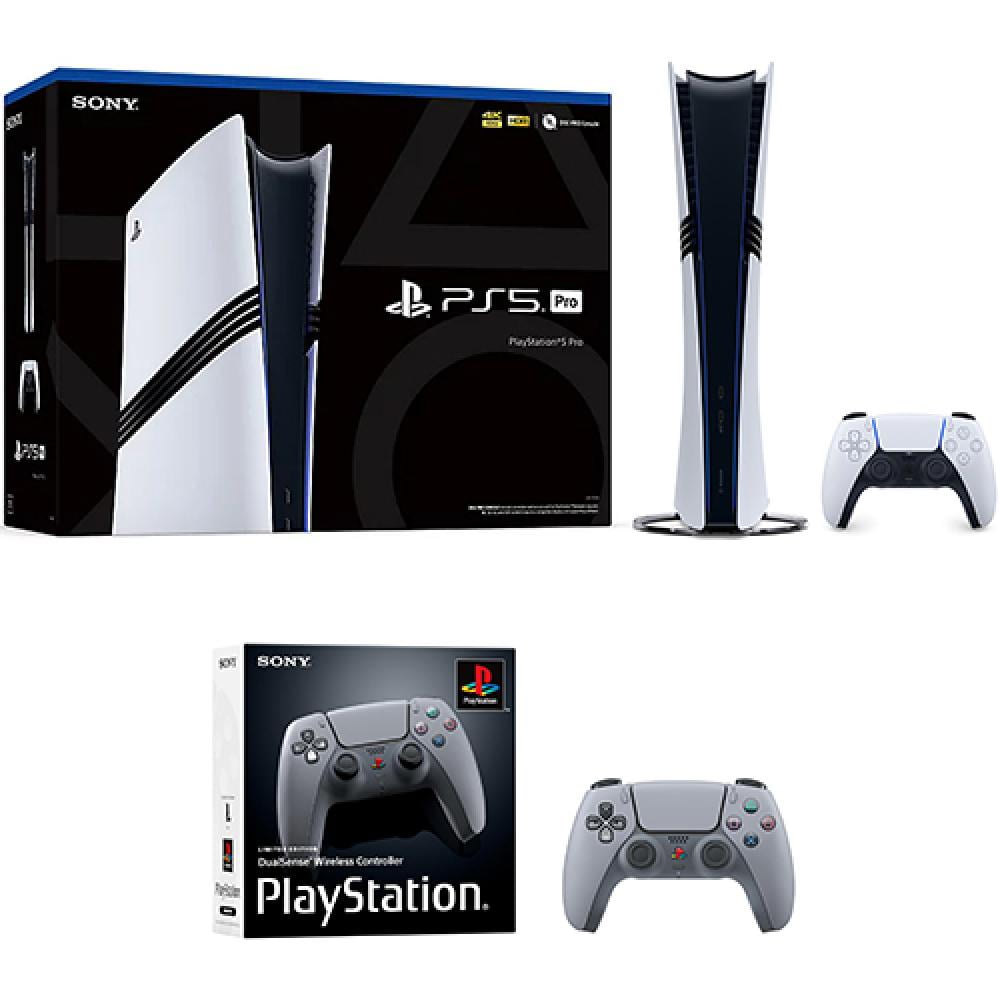 PlayStation 5 Pro Console + 30th Anniversary Limited Edition DualSense Wireless Controller