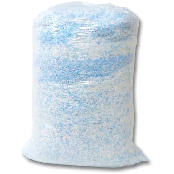 Foam Factory Inc Shredded Foam Bean Bag, 30lb* (*Approx.), Filling Refill, Finely Shredded, Made in the USA - Great for Bean Bags, Pillows, and Pet Bed Filler, Multi-Color$$Art & Craft