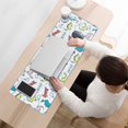 thumbnail image 3 of Long Mouse Pads for Desk,Colorful Cartoon Dinosaurs Balloons Desk Mats on Top Of Desks, Desk Mouse Pad Extra Large with 3mm Non-Slip Base and Stitched Edge for Gaming,Work,Home 31.5"x11.8", 3 of 5