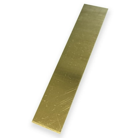 0.190" x 2.25" x 12", C260-H02 Brass Sheet, Mill Finish