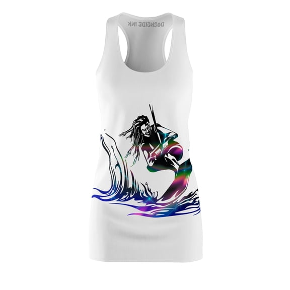 Women's Cut & Sew Racerback Dress (AOP) Extreme Wakeboard