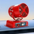 thumbnail image 6 of Penkiiy Car Defroster Twin Purpose Electric Heater, 12V Heater Car Mounted Heater Red Heater Is A Must-have For Car Use Suitable For Various Types Of Vehicles, 6 of 7
