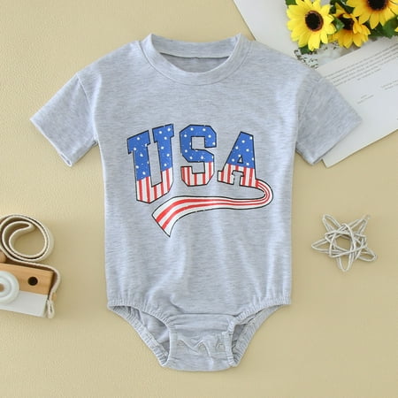 

Gubotare Jumpsuit For Baby Boy Newborn Baby Boy Girl One Piece Romper Jumpsuit Solid Ribbed Baby Boy Clothes Onesies Outfits Gray 0 Months