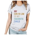 thumbnail image 6 of LYXSSBYX Womens T Shirts Graphic Tees Trendy Women's Letter Printed Short Sleeved Casual Loose Top Short Sleeved Round Neck Top/shirt, 6 of 6