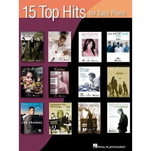 Pre-Owned 15 Top Hits for Easy Piano (Paperback) 1423401514 9781423401513