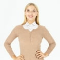 thumbnail image 4 of YEKEYI Detachable Dickey Collar Blouse for Women, Fake Half Shirts Faux False Collar for Girls Favors, 4 of 7