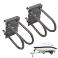 thumbnail image 1 of Trailer Spring U Bolt, Long Durability Rolled Steel High Hardness Enhanced Stability Trailer U Bolt Kit  for 3 Inch Round Axle Leaf Spring, 1 of 7