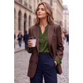 thumbnail image 5 of Zeagoo Silk Long Sleeve Tops for Women Button-up Shirts Dressy Bussines Work Blouses, 5 of 6