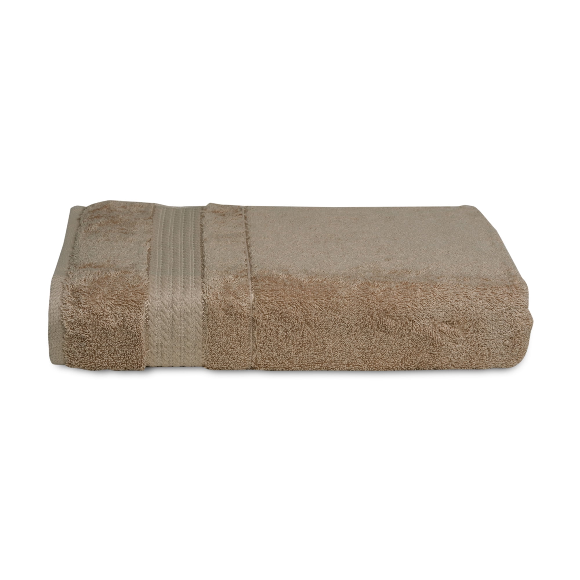 Melissa Linen Luxury Bath Towels Set of 6  - Bath Towels, Hand Towels, and Washcloths for the Bathroom – Beige