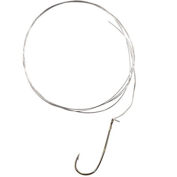 Mustad F862BR President Slow Death Leader - Bronze 8 Per Pack