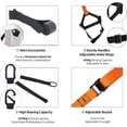 thumbnail image 6 of Bodyweight Resistance  Straps,Suspension  straps Complete  Gym Fitness Trainer kit for Full- Workout Easy Setup Gym  Outdoors, 6 of 6