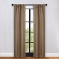 thumbnail image 7 of Superior Jaxon Blackout Curtains Set of 2, Rod Pocket Curtain Panel Pair, 26"W x 84"L, Tan, 7 of 7