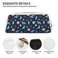 thumbnail image 4 of Uemuo Sea Creatures Printed Leather Pencil Case, Pencil Pouch, Portable Pencil Bag, Pen Case for& Office, 4 of 7
