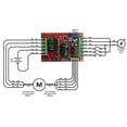 thumbnail image 5 of DC 6-60V 400W BLDC 3 Phase DC Brushless Motor Controller PWM Hall Motor Control, 5 of 6