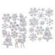 thumbnail image 5 of Pegatinas navideñas para ventanas, decoración de paredes, adhesivos para ventanas, pegatinas navideñas para fiestas, dormitorios, decoración del hogar BLESIY pegatinas estáticas para ventanas, 5 of 7