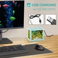 thumbnail image 4 of Bloque de Construcción Azul para Acuario Sunnimix Mini Diseño Carga USB Tanque de acuario de escritorio, 4 of 7