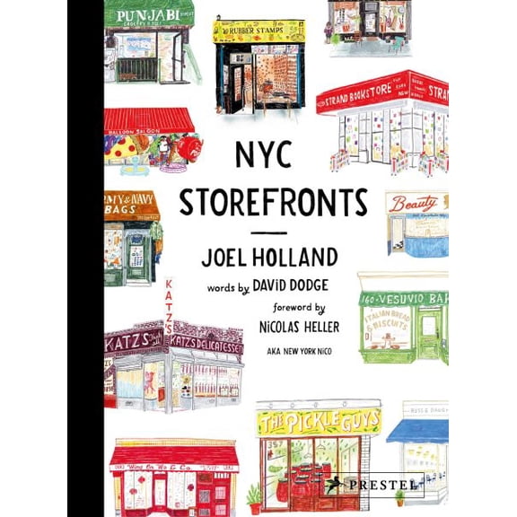 Pre-Owned NYC Storefronts: Illustrations of the Big Apple's Best-Loved Spots (Compact Edition), (Hardcover)