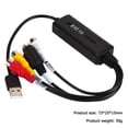 thumbnail image 2 of Tarjeta de captura de video USB 2.0 Adaptador convertidor USB a RCA para DV / Hi8 / VHS TV DVD, 2 of 7
