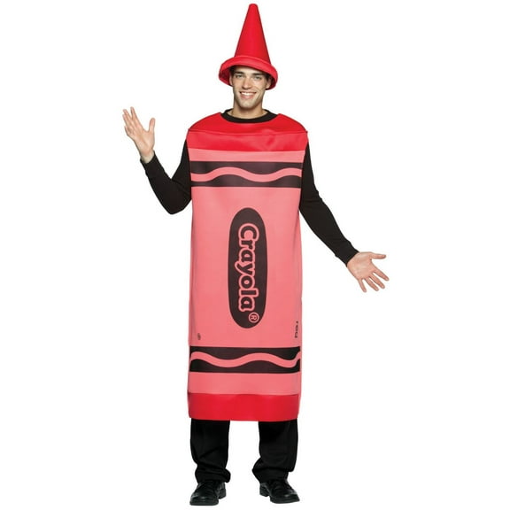 Rasta Imposta Red Crayola Crayon Costume Adult Large/X-Large Unisex