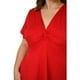 thumbnail image 4 of Blusa corte A Roman Fashion Tallas Extras 1710 Rojo 42, 4 of 6