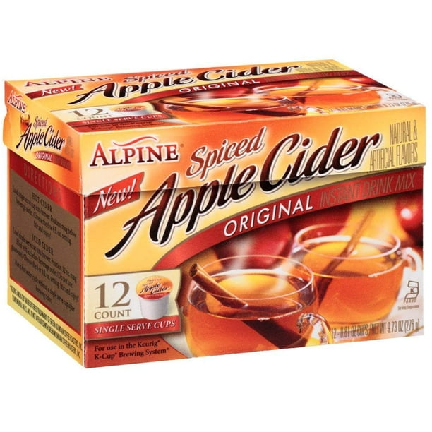 Alpine Spiced Apple Cider K Cup 2 X 12 Ct (2 Boxes)