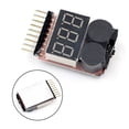 thumbnail image 5 of 1Pc 1-8S Battery Voltage Tester/Low Voltage Buzzer Alarm for Lipo/Li-Ion 1Pc, 5 of 5