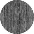 thumbnail image 1 of Ahgly Company Indoor Round Oriental Gray Modern Area Rugs, 4' Round, 1 of 4
