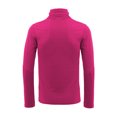 thumbnail image 3 of MODA NOVA Big & Tall Men's Solid Color Turtleneck Long Sleeve Pullover Tops Rose Red XXL(50), 3 of 6