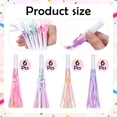 thumbnail image 2 of Borlas coloridas Party Horns Shimmeroo, 24 unidades, para adultos, 2 of 7