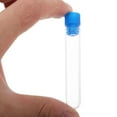 Axio 50pcs Test Tubes Test Vials Storage Containers Clear Tube for