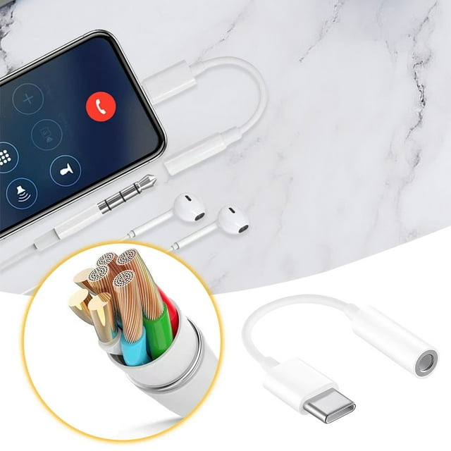 BotaniNest To 3.5mm Audio Adapter For 15 Headphone Jack Converter With For Clear Sound