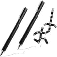 thumbnail image 3 of 1pcs Creative Magnetic Pens Unisex Magnet Capacitive Pens Decompression Pens Suction Pens Iron，Color, 3 of 6