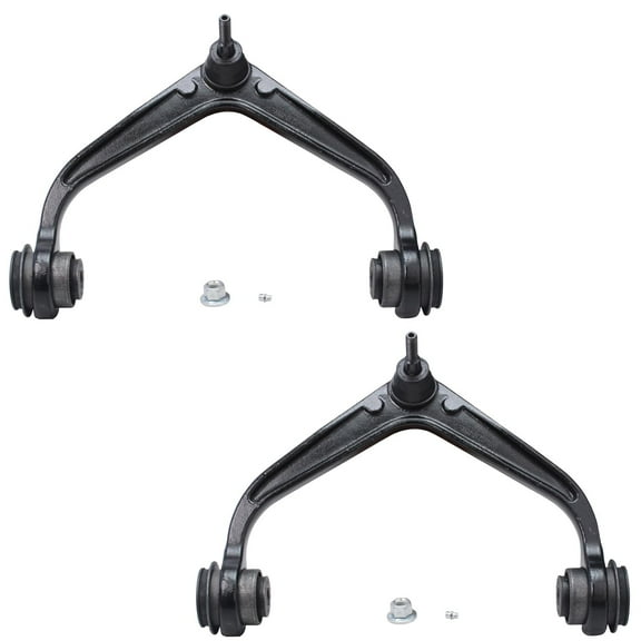 Detroit Axle - Front 2pc Control Arms for 11-19 Chevrolet Silverado GMC Sierra 2500 3500 HD, 2 Upper Control Arms w/Ball Joints Assembly 2011 2012 2013 2014 2015 2016 2017 2018 2019 Replacement