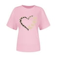 thumbnail image 5 of Goodtrade8 Valentines Womens Shirts Plus Size Cute Girls Valentine Graphic Pullover Gifts Short Sleeve Tops for Women, 5 of 7