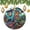 pattern-1183, variant on Ceramic Ornament Black Crow Pumpkin Christmas Decorations Ornament Fall Happy Halloween Ornament Gift Ceramic Holiday Decoration Present Porcelain 3inch Flat with Gold Ribbon Both Sides
