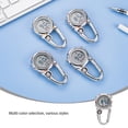 thumbnail image 4 of Miangastore 1pc Mini Carabiner Watch Clip On Quartz Watch For Paramedics Outdoor Activities, 4 of 9