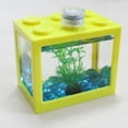 thumbnail image 5 of Happy Date Artificial Mini Aquarium A Sensory Multi Colored LED Swimming Fish Tank with Bubbles, 5 of 8