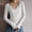 White, variant on AXXD Basic Shirts for Women Trendy Summer 2024 Turtle Necks Winter Bottomed Double-sided Long Sleeve Clothes Tops