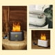 thumbnail image 3 of Toystoory Difusor de aroma de llama de simulación 180ml Fragancia Mute USB Mist Difusores de aceites esenciales frescos Decoración de Humidificadores Negro, 3 of 6