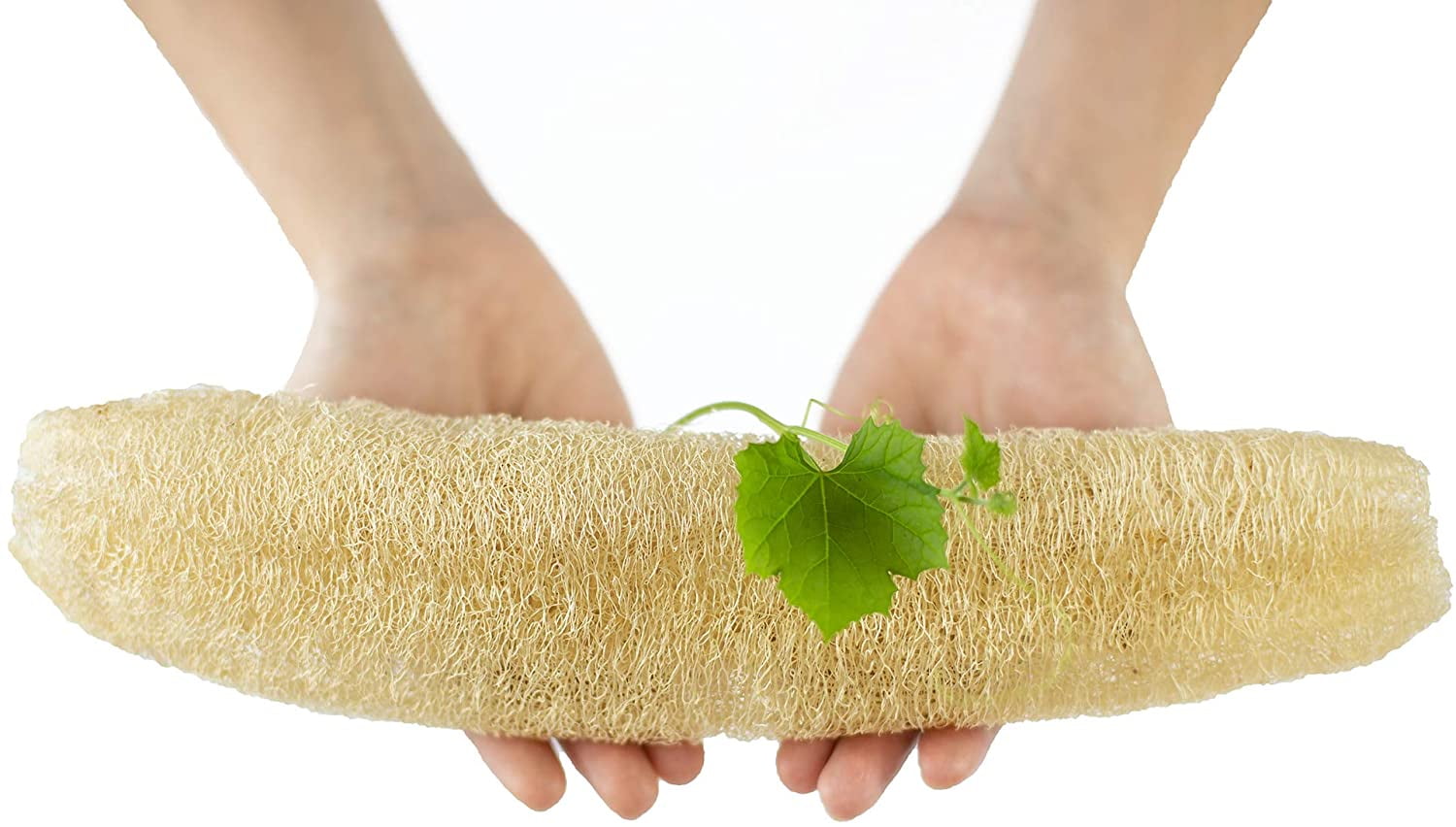 Heldig Large Whole Natural Loofah Vegetable Dish Scouring Pad for