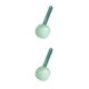 thumbnail image 3 of sweethay Cuchara medidora para cocinar pasteles, hornear, medir la alimentación de mascotas, reutilizable, 2 en 1, bolsa de granos, accesorio de Clip de Verde cian 2piezas sweethay CBP192704, 3 of 5