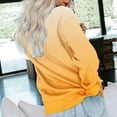 thumbnail image 3 of Whlbf Womens Tops Long Sleeve Fall Clearance,Womens Printed T-shirt Long Sleeves Blouse Round Neck Casual Tops Sweatshirt Hoodies, 3 of 4