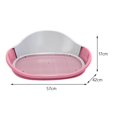 thumbnail image 4 of Dog Toilet with Urinary Column Dog Litter Tray Litter Tray Mesh Grids Potty Trainer Pink, 4 of 8