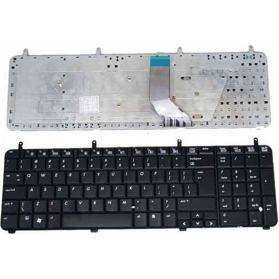 New Laptop Keyboard (Big Enter Key) for HP Pavilion dv7-2000 dv7-2100 dv7-2200 dv7-2300 dv7-3000 dv7-3100 dv7-3300 dv7t-2000 dv7t-2200 dv7t-3000 dv7t-3100 dv7t-3300，US Layout Black Color