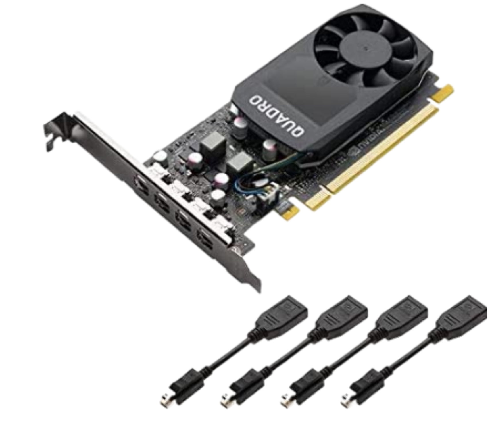HP 3ME25AA Nvidia Quadro P620 4K 2GB GDDR5 Graphic Card