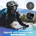 thumbnail image 4 of uds pasamontañas de invierno máscara de esquí para hombres y mujeres, máscara facial térmica a prueba de viento bufanda para clima frío para ciclismo esquí escalada, 4 of 7