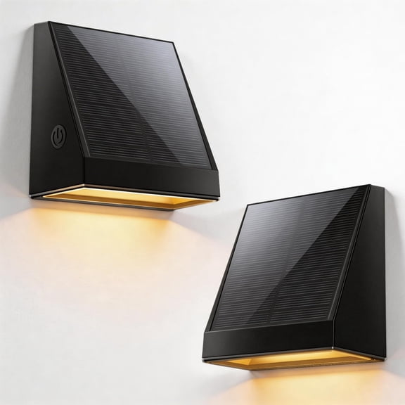 Solar Wall Light Outdoor, Radar Motion Sensor Lights Dawn Lighting Wall Sconce IP65 Waterproof Solar Lights Outdoor with 2 Modes 30H Runtime for Patio, Garden, Porch, Yard,Terrace Stairs